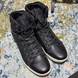 Guess Black High-Top Men's Sneakers